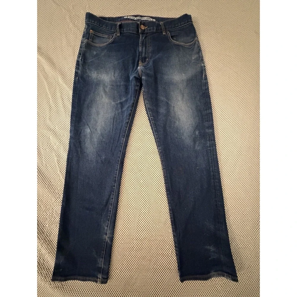 Lifted Research Group Jeans True Straight Leg Men Sz 38 Distressed 36x30 Actual